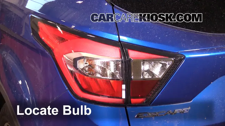 2017 Ford Escape SE 2.0L 4 Cyl. Turbo Lights Reverse Light (replace bulb)